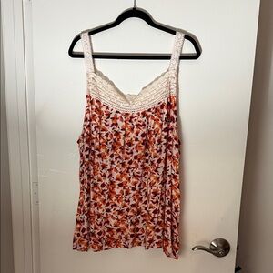 Torrid Multicolor Floral Camisole